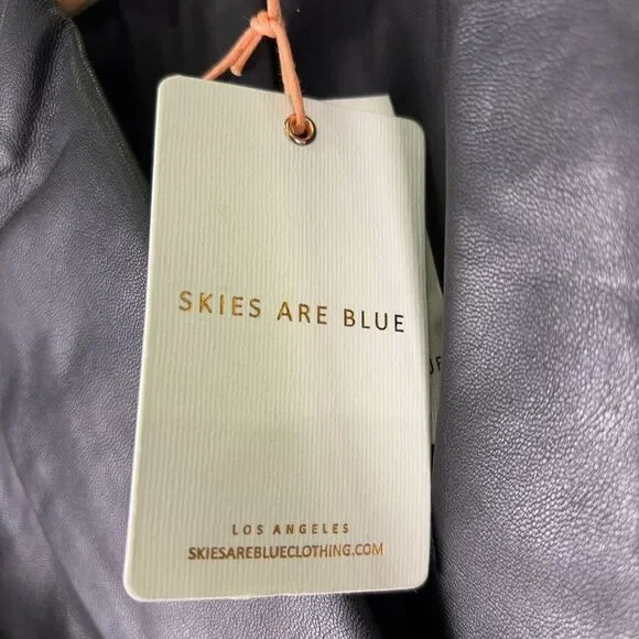 Trendyol Vegan Leather Coat - Picture 4 of 4